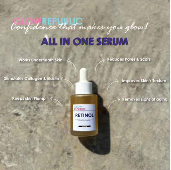 Glow Republic Retinol Serum – 30ml - Image 3