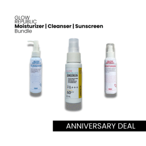 Glow Republic Moisturizer + Cleanser + Sunscreen Bundle – Limited Time Offer